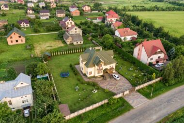 real estate drone photography