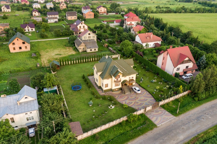 real estate drone photography
