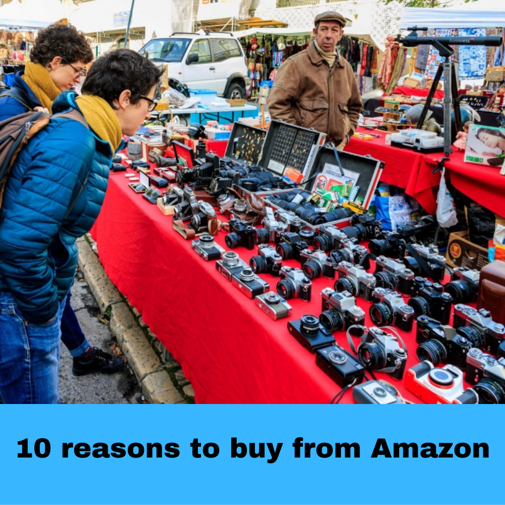 10 reasons to buy from amazon