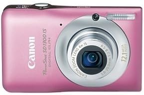 pink canon camera