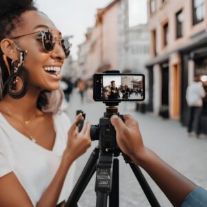 Smartphone photography tripod